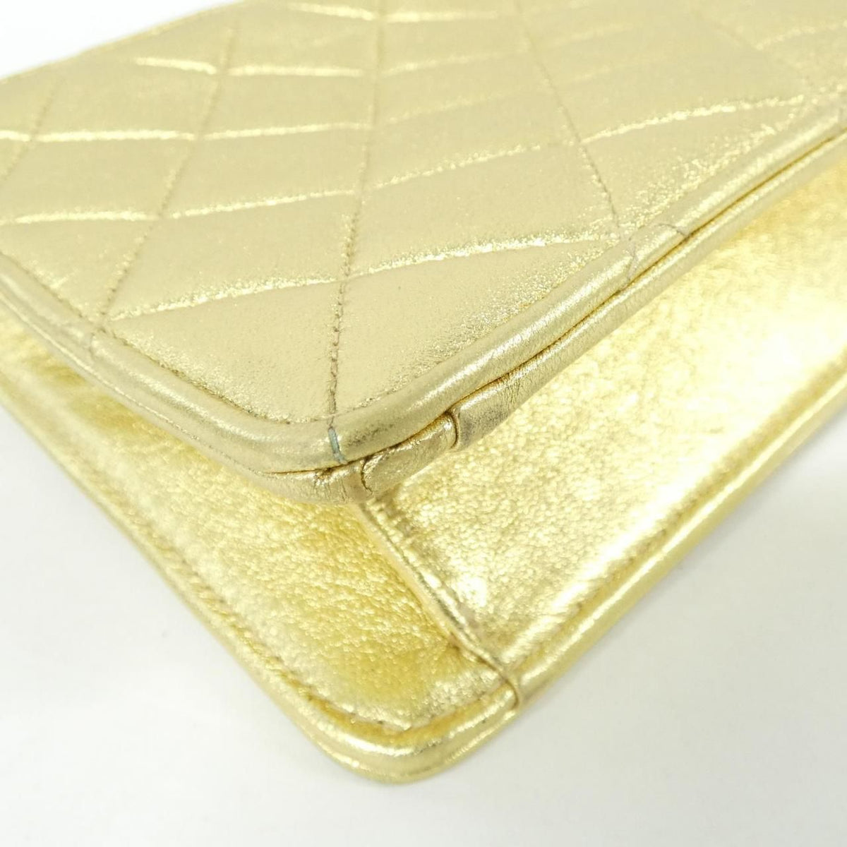 Chanel Metallic Lamb Shoulder Bag
