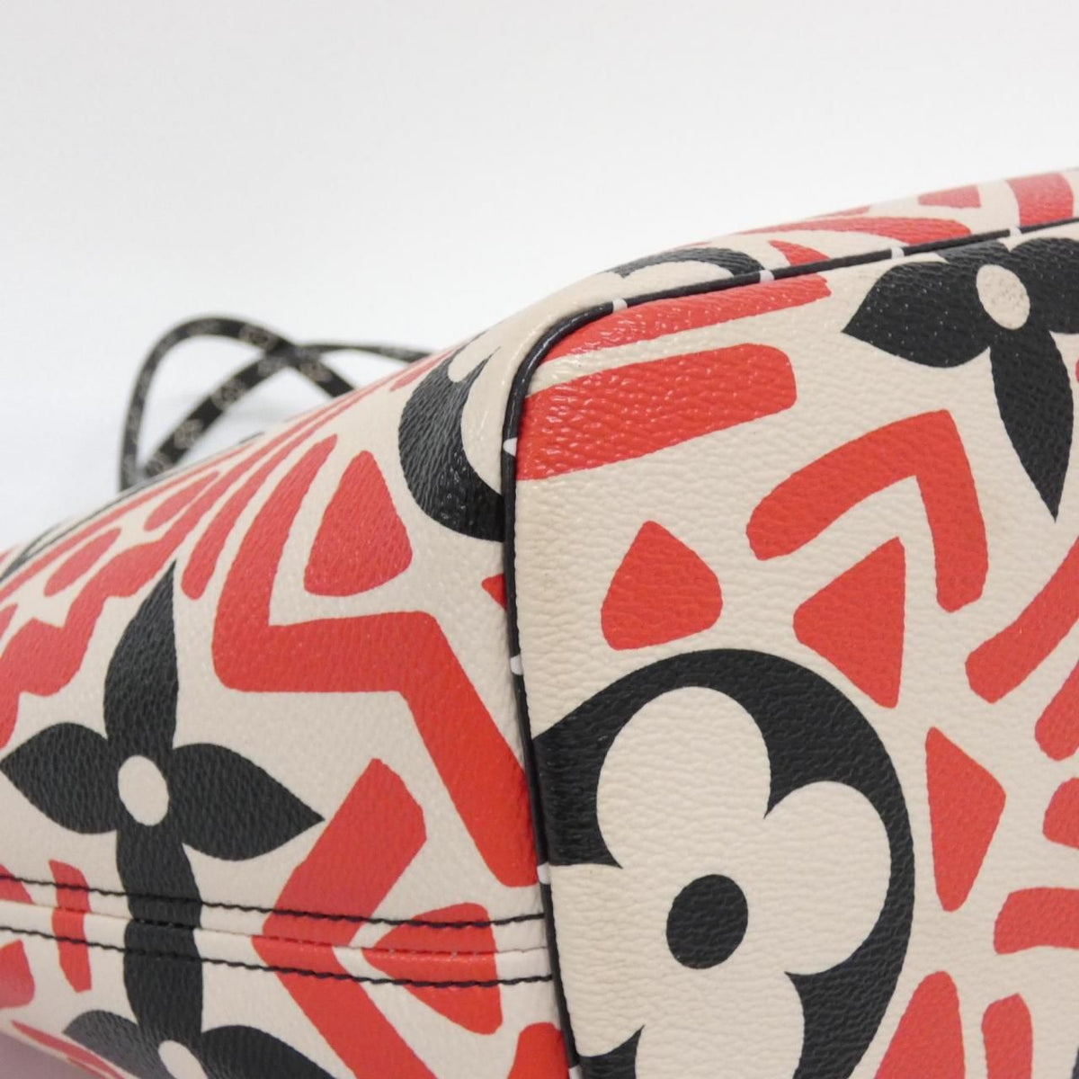 Louis Vuitton LV Crafty Neverfull Coated Canvas Tote Bag