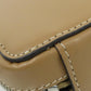 Fendi Coated Canvas Leather Shoulder Bag