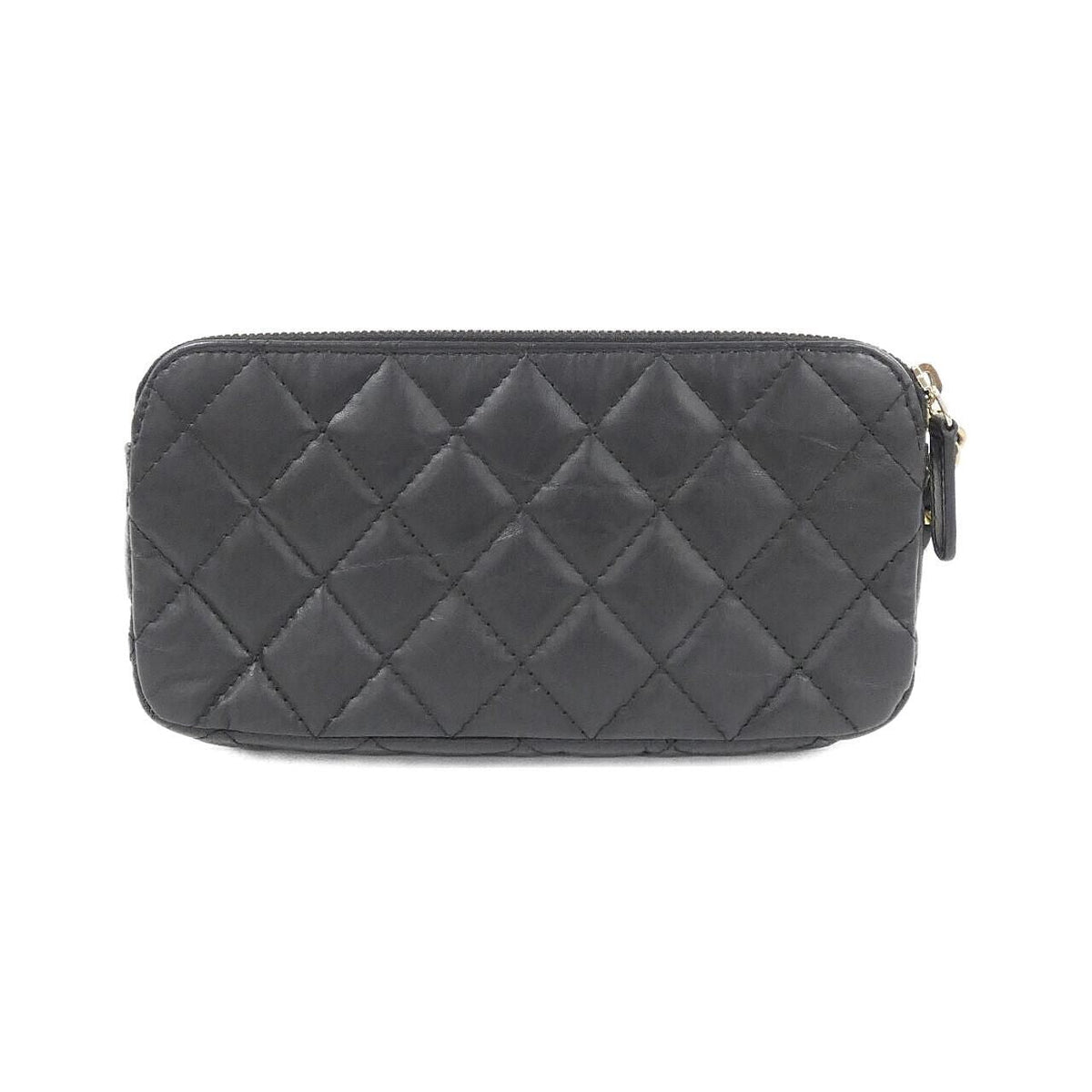 Chanel Calfskin Chain Wallet