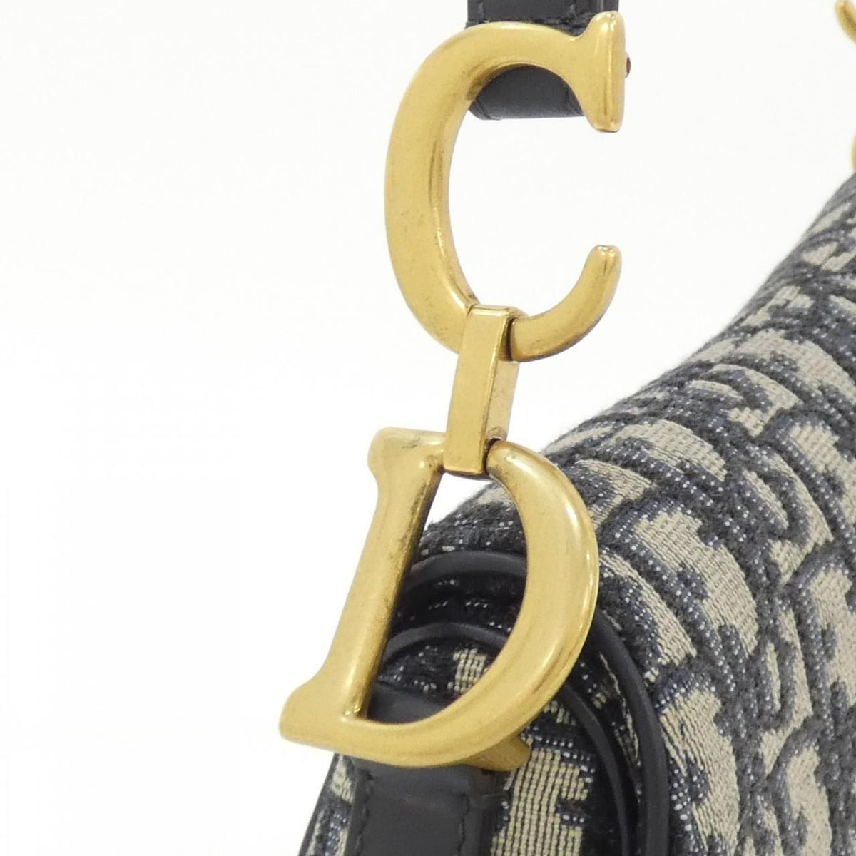 Christian Dior Dior Oblique Canvas Shoulder Bag