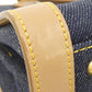 Christian Dior Denim Leather Shoulder Bag