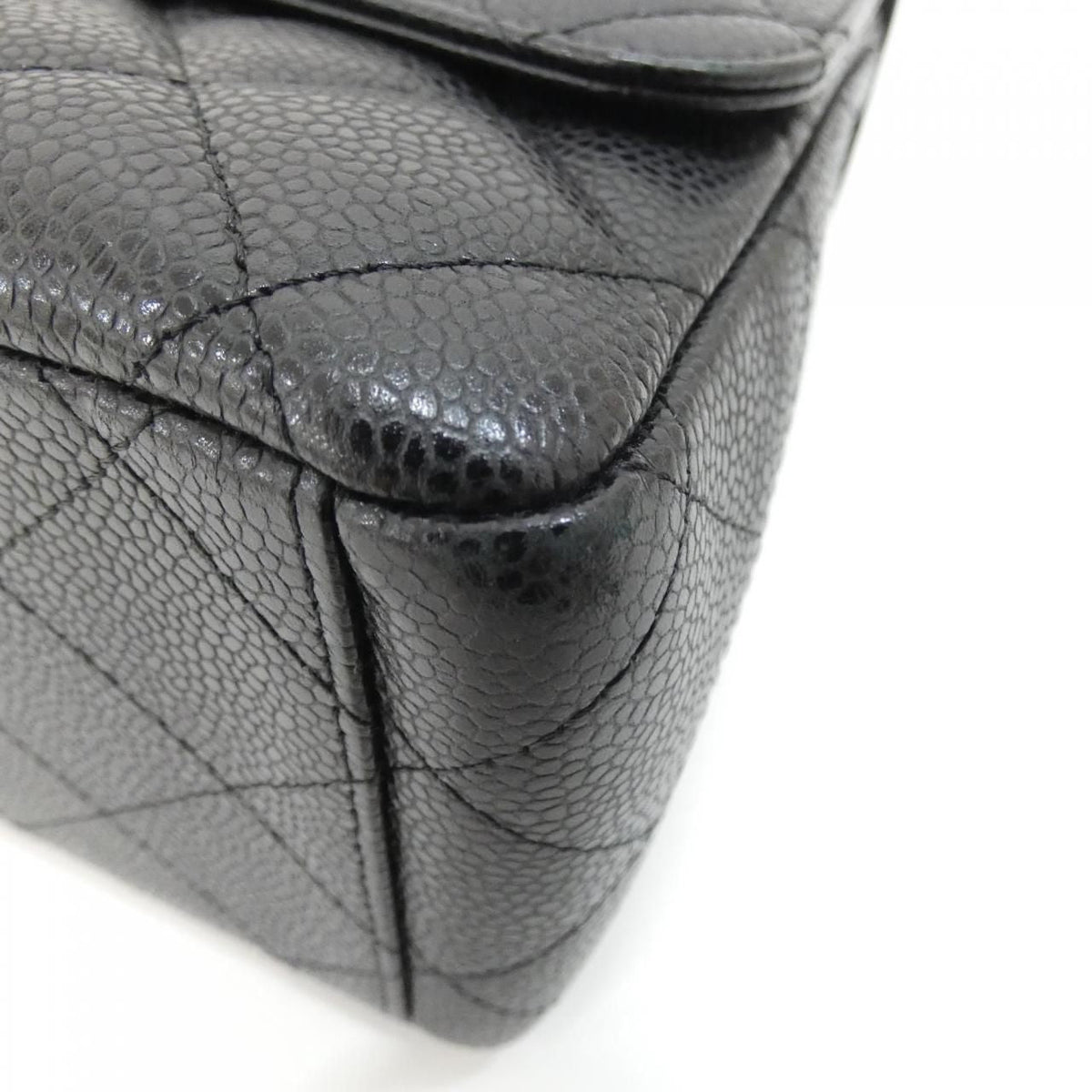 Chanel Grained Calfskin Shoulder Bag