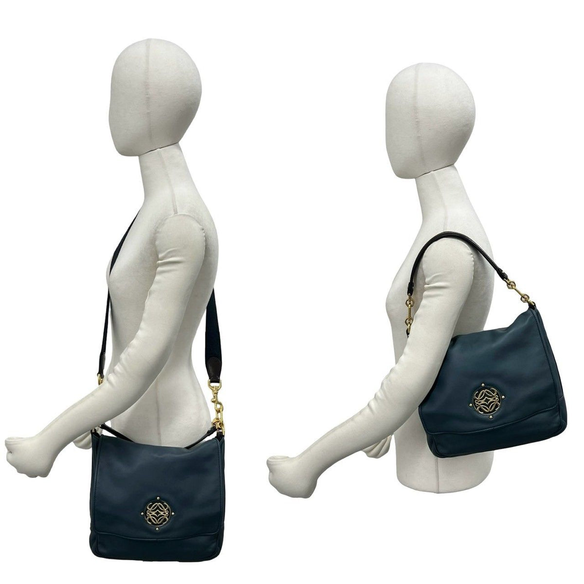 Loewe Maiya Leather Shoulder Bag