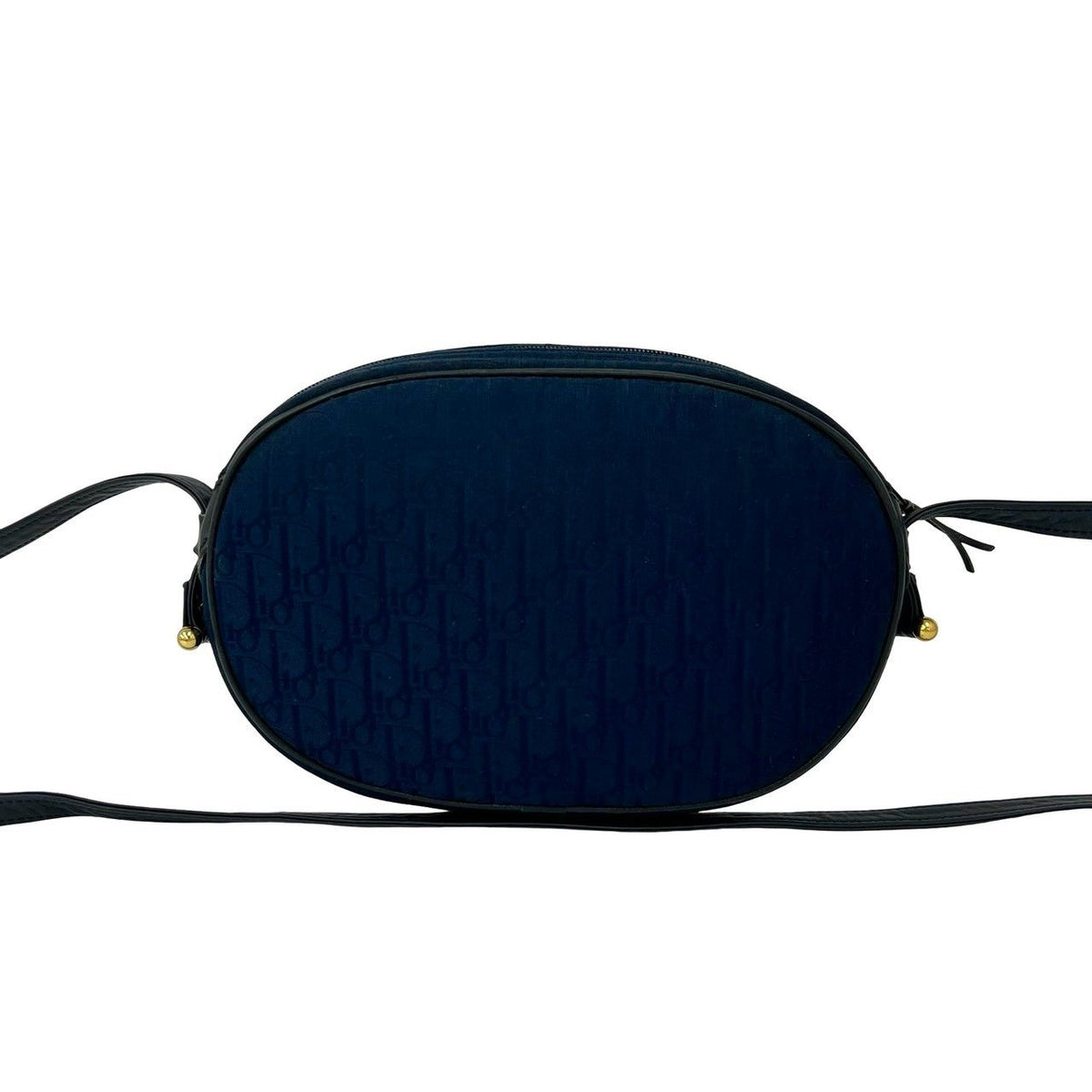 Christian Dior Trotter Canvas Leather Shoulder Bag