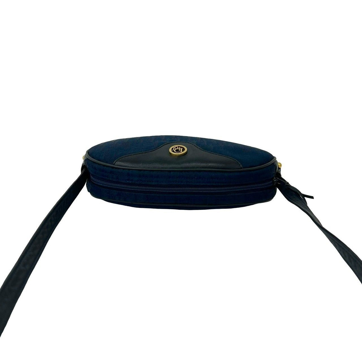 Christian Dior Trotter Canvas Leather Shoulder Bag