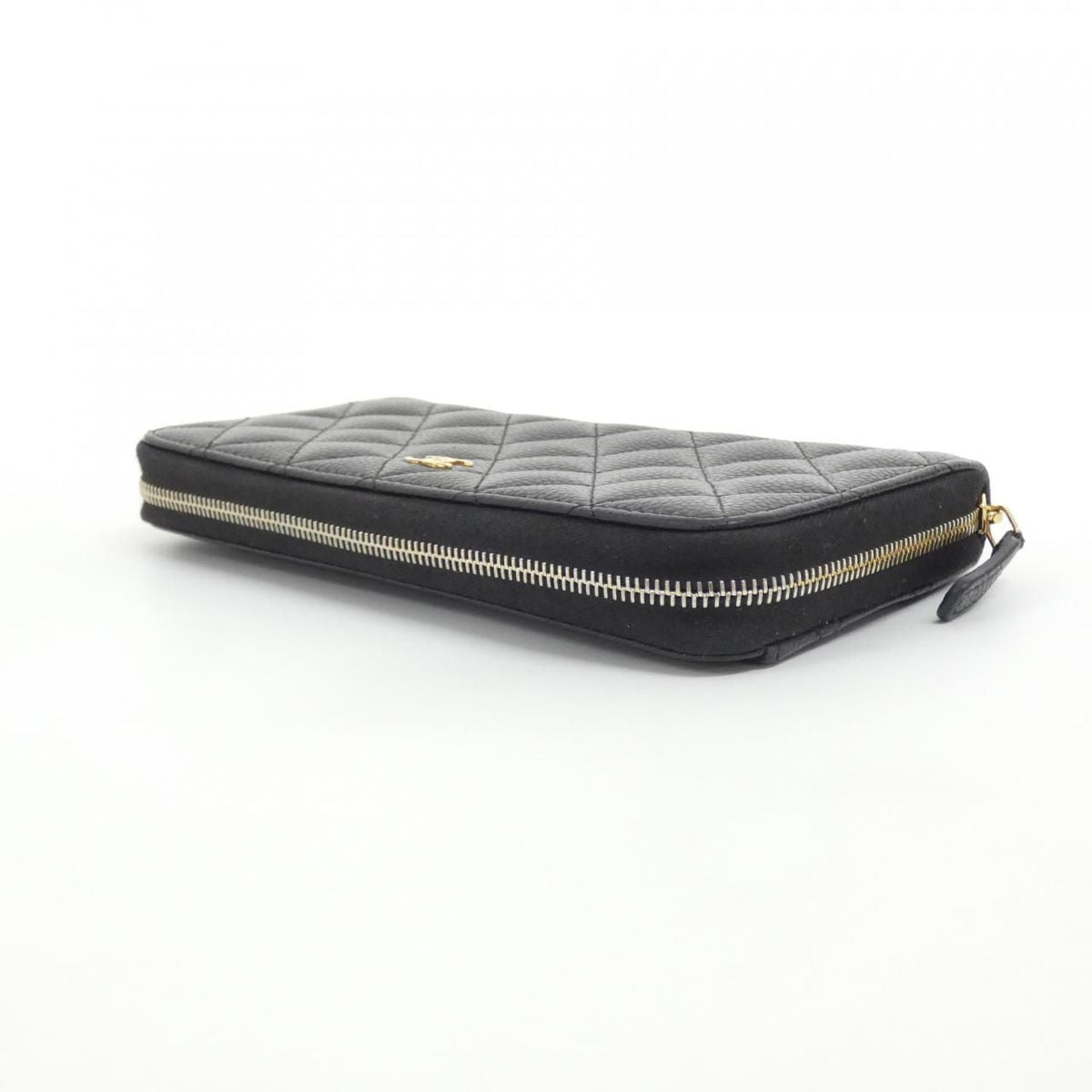 Chanel Timeless Classic Caviar Skin Long Wallet