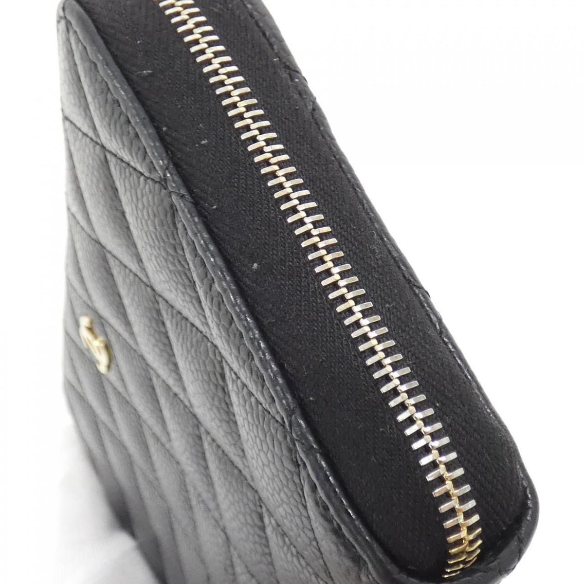 Chanel Timeless Classic Caviar Skin Long Wallet