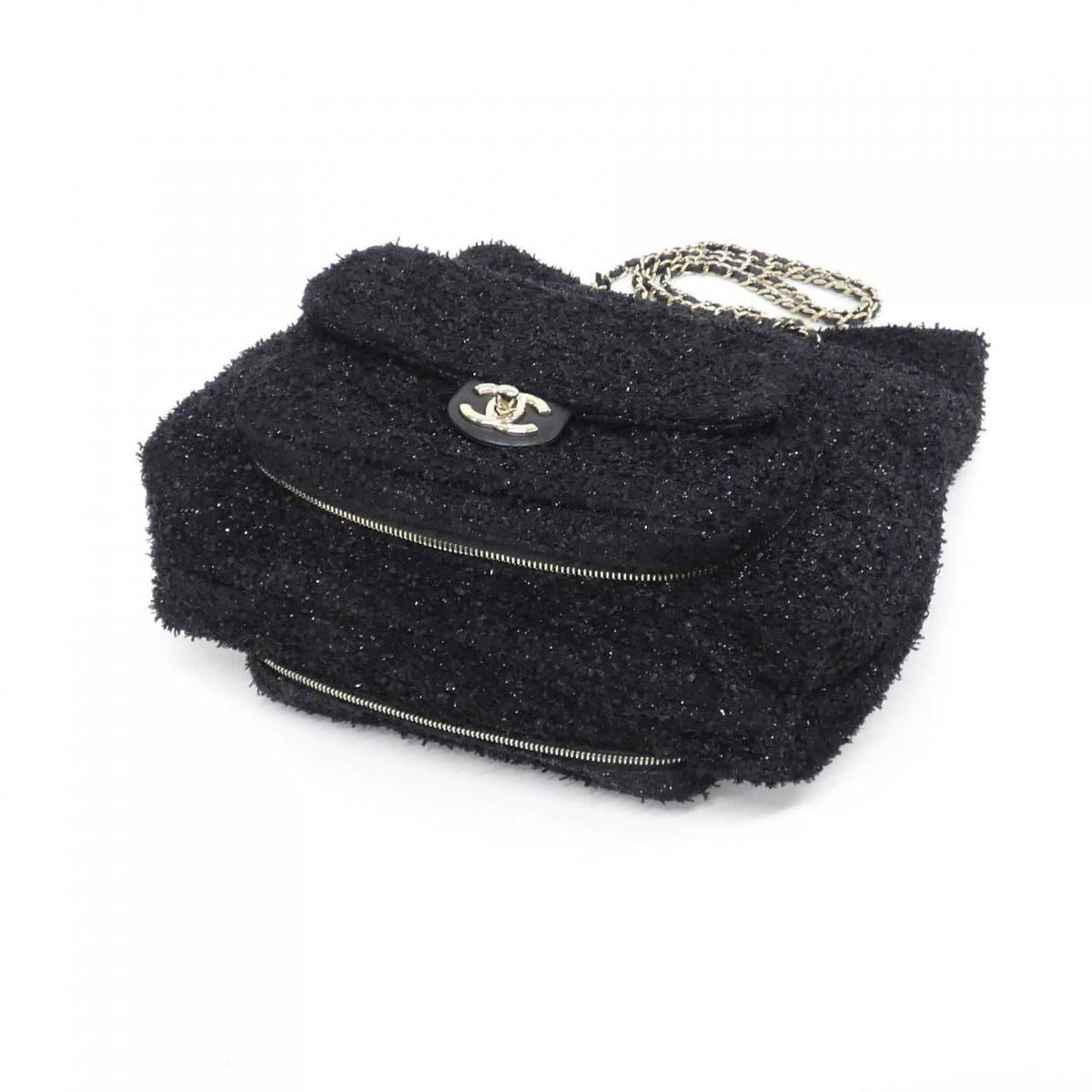 Chanel Tweed Shoulder Bag