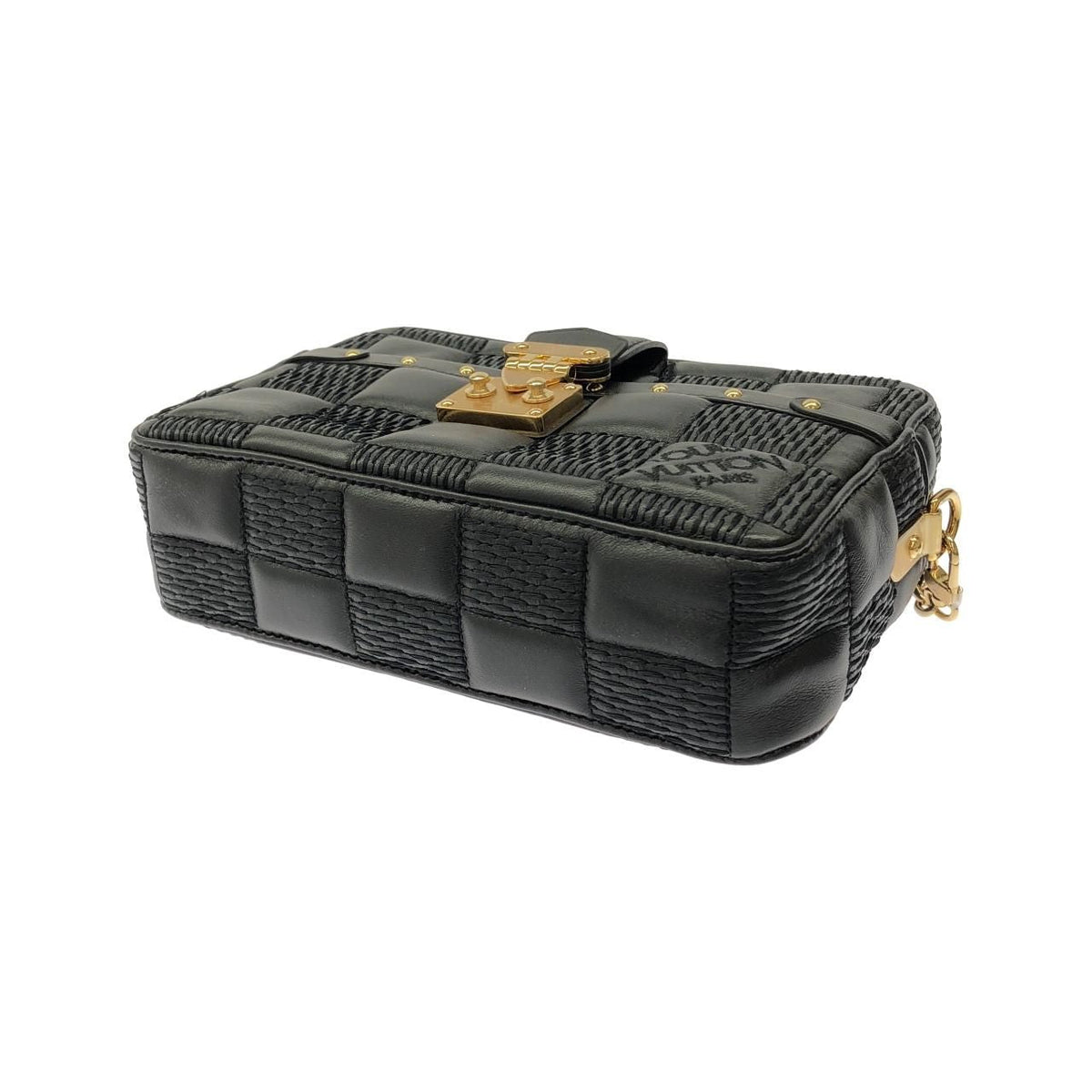Louis Vuitton Damier Giant Troca leather shoulder bag