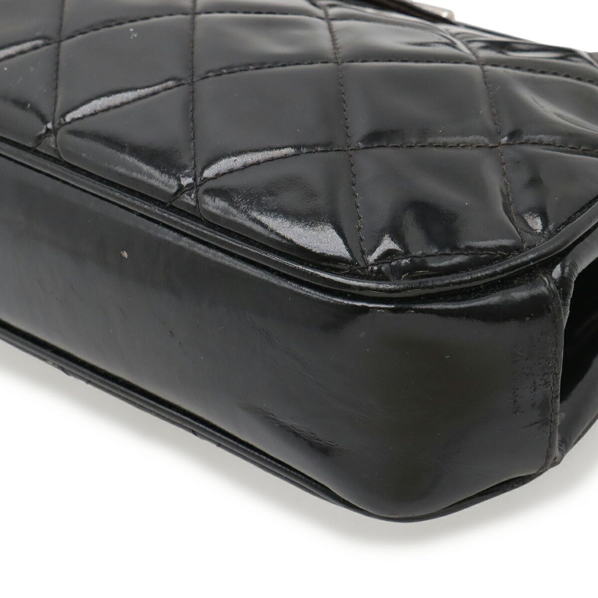 Chanel Matelasse Patent Leather Handbag