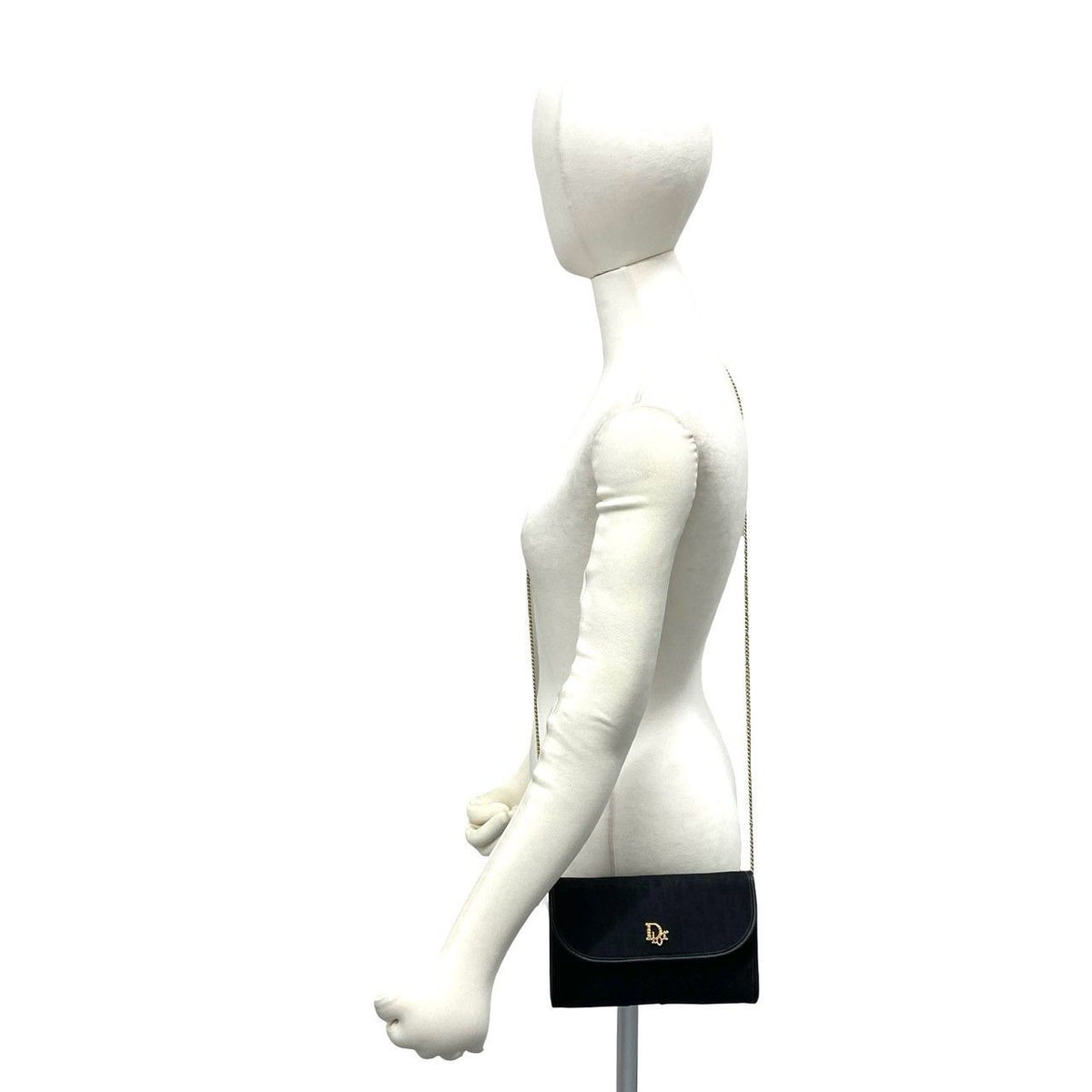 Christian Dior Trotter Canvas Leather Shoulder Bag