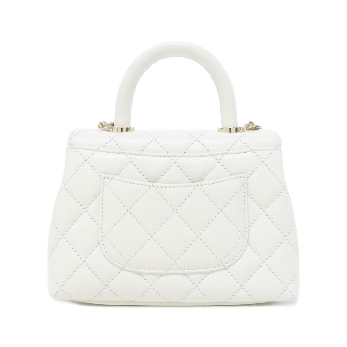 Chanel Coco Handle Grained Calfskin Handbag