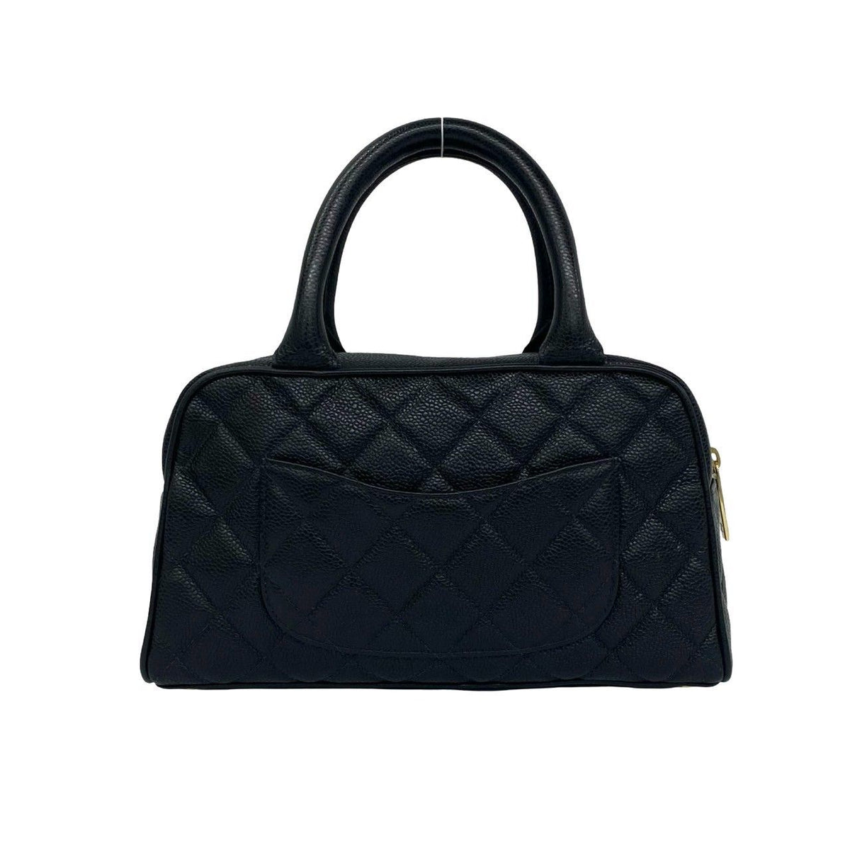 Chanel Caviar Mini Boston Handbag