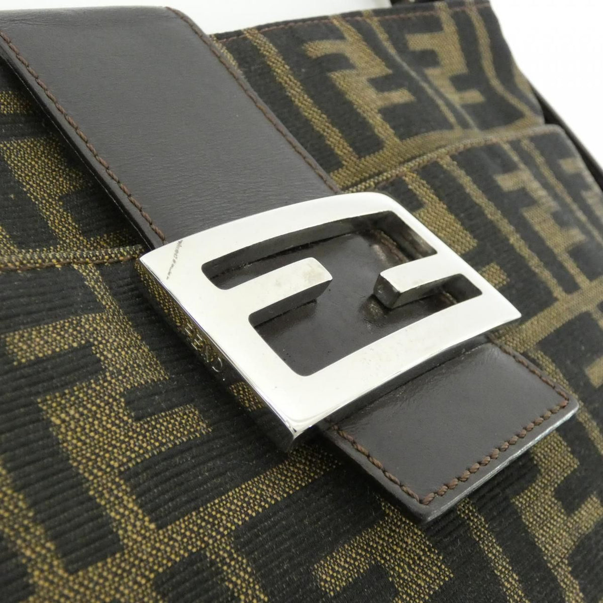 Fendi Canvas Shoulder Bag