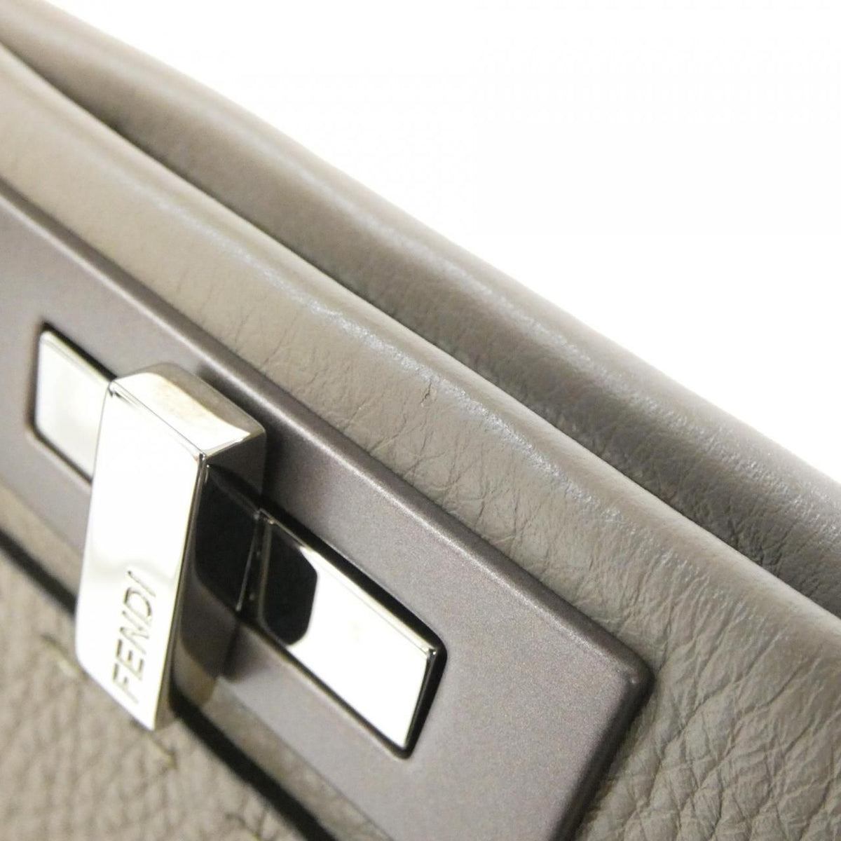 Fendi Selleria Peekaboo Calf Leather Bag