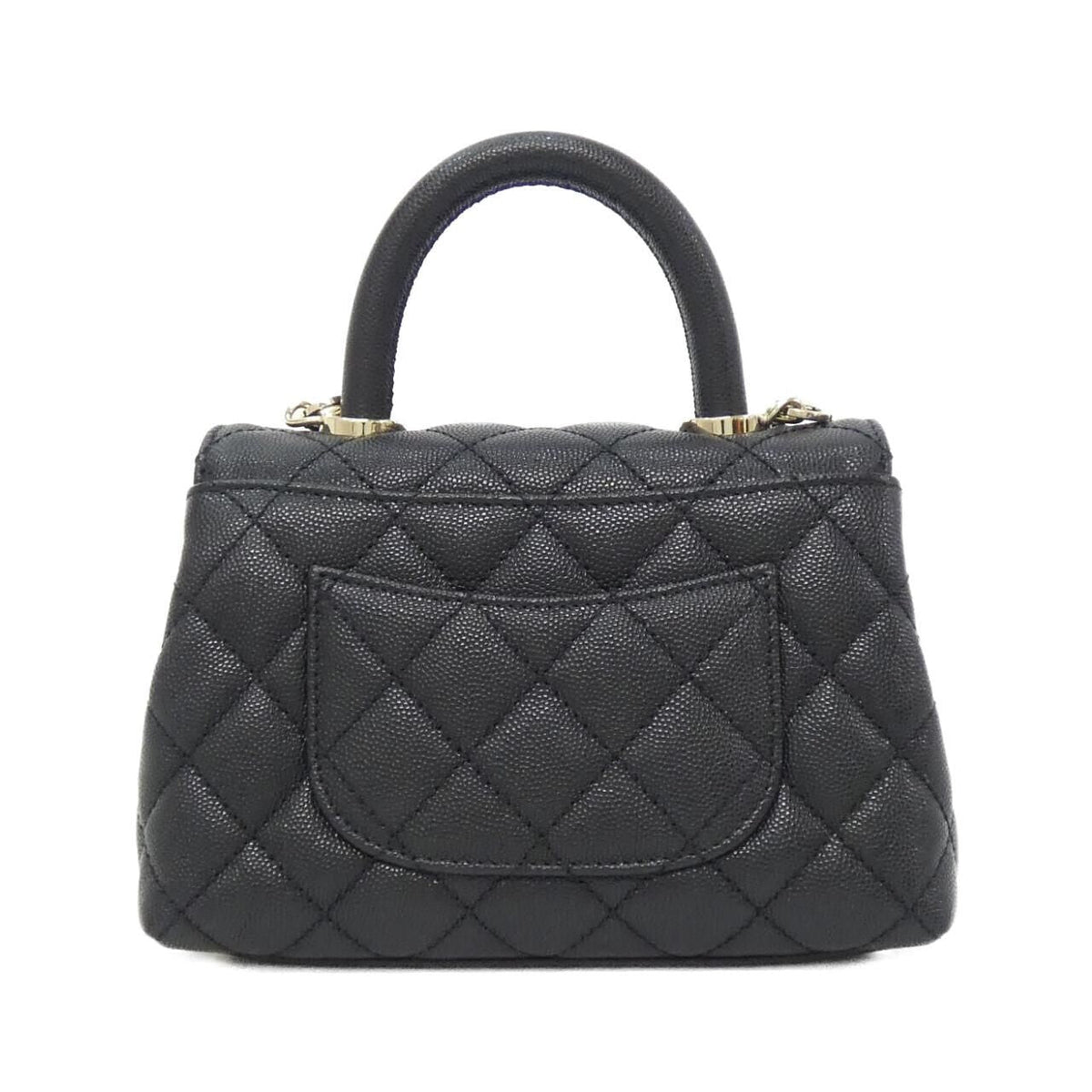 Chanel Coco Handle Grained Calfskin 2way Bag