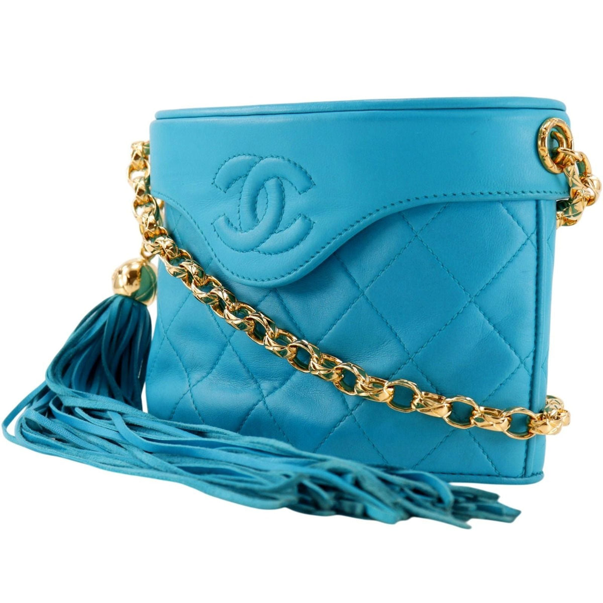 Chanel Mini Chain Lambskin Shoulder Bag