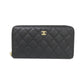 Chanel Timeless Classic Caviar Skin Long Wallet