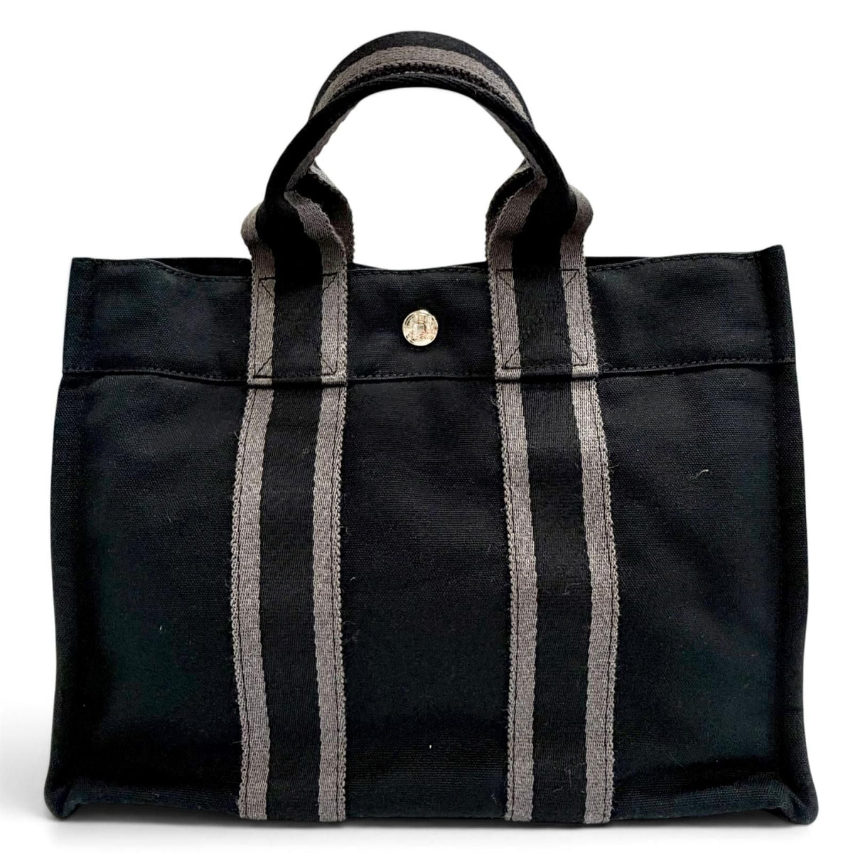 Hermes Fool Toe Sellier Cotton Tote Bag