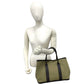 Hermes Garden Party PM Toile Officier Veau Buffalo handbag
