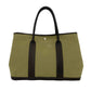 Hermes Garden Party PM Toile Officier Veau Buffalo handbag