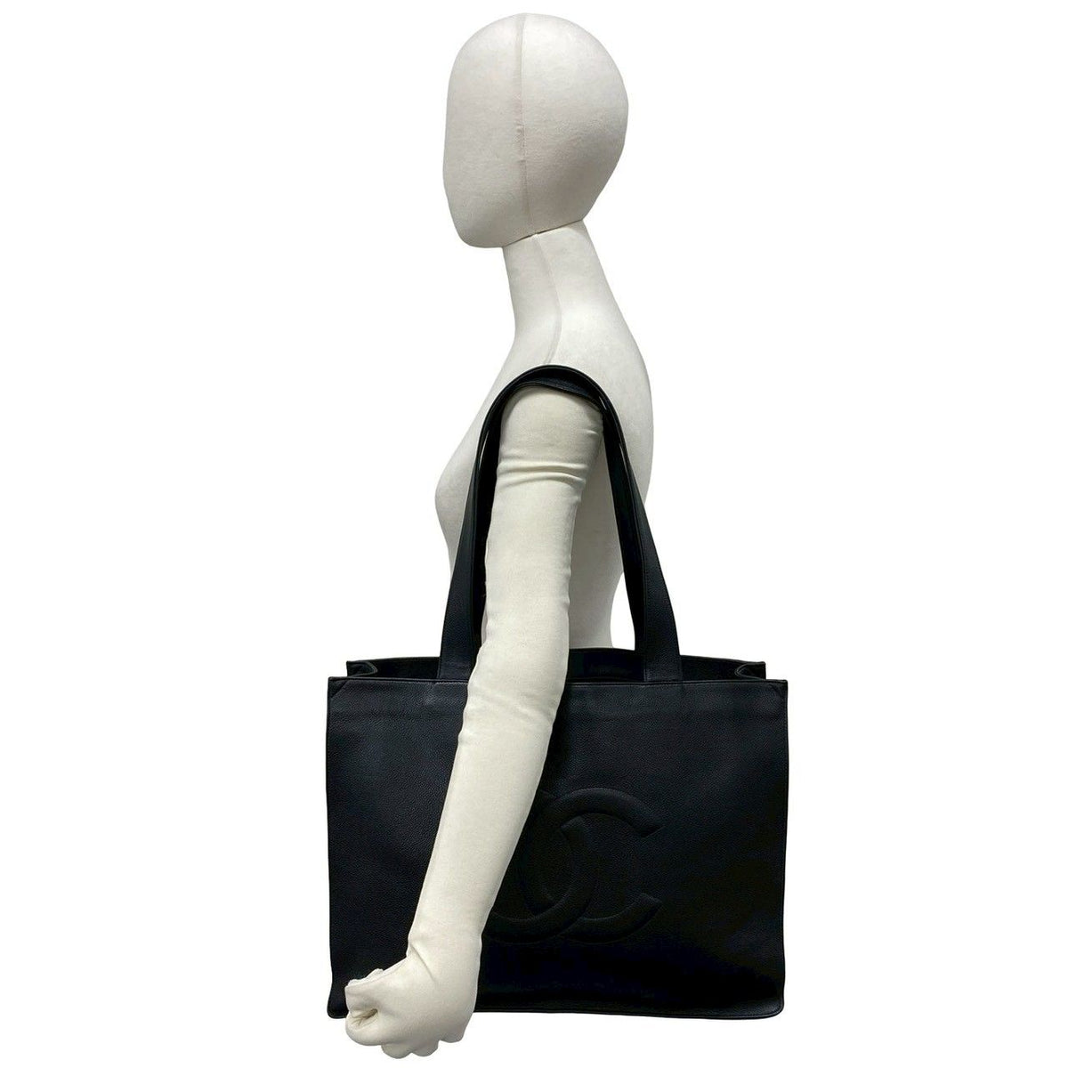 Chanel Caviar Leather Tote Bag