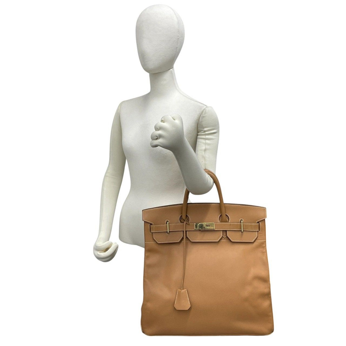 Hermes Haut a Courroies40 Cuir Chevrevel Handbag