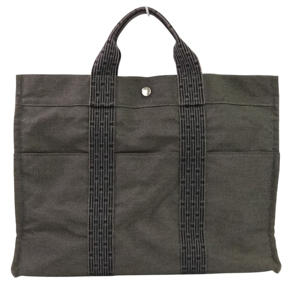Hermes Herline Canvas Tote MM