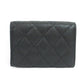 Chanel Caviar Skin Matelasse Classic Small Wallet