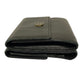 Chanel Coco Mark Leather Trifold Wallet