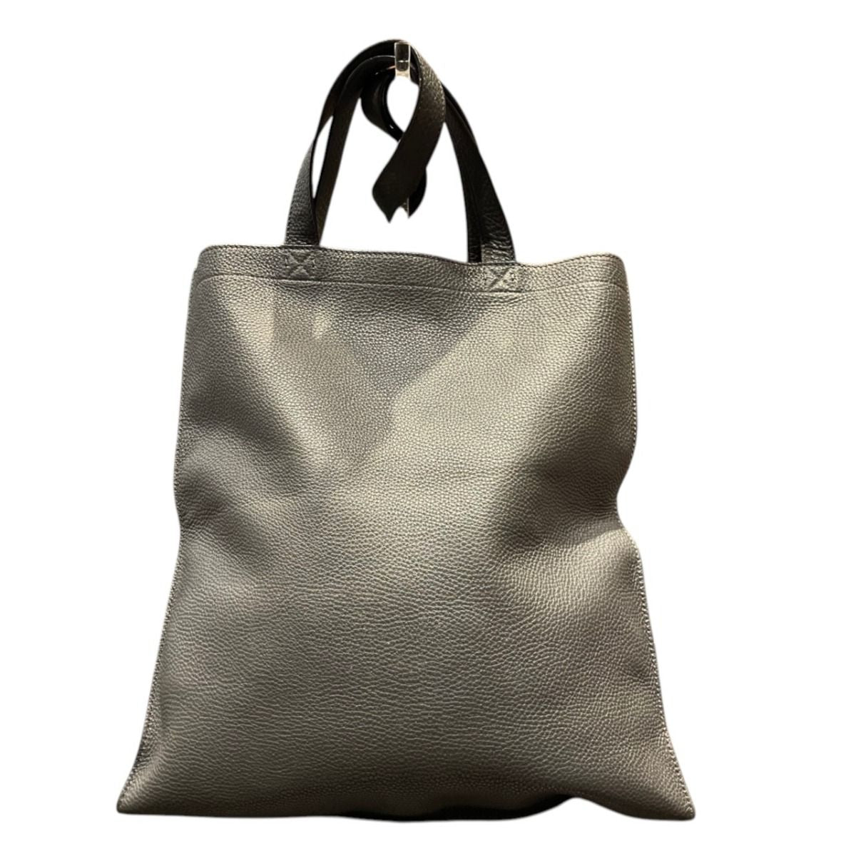 FENDI Leather Suede Tote Bag
