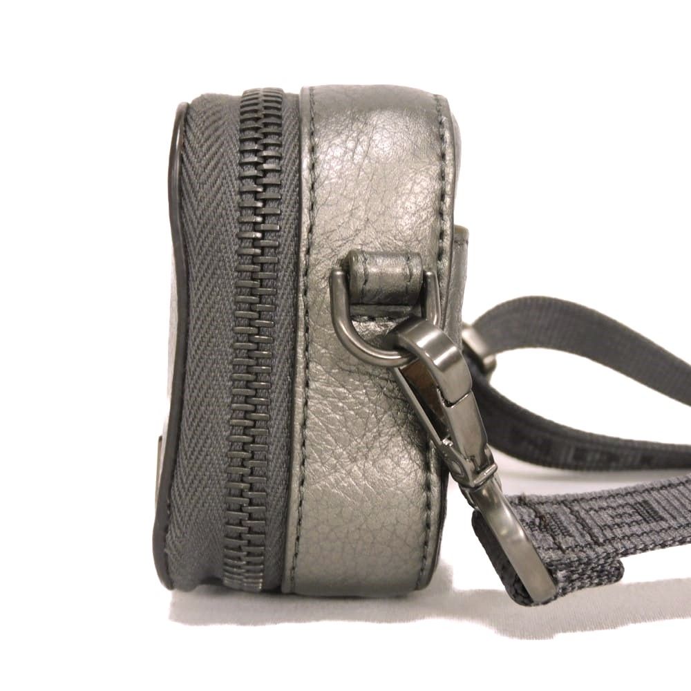 Fendi Baguette Logo Cuoio Roma Calf Leather Camera Bag