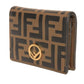 Fendi F Is Small Wallet Calf Leather Bifold Wallet