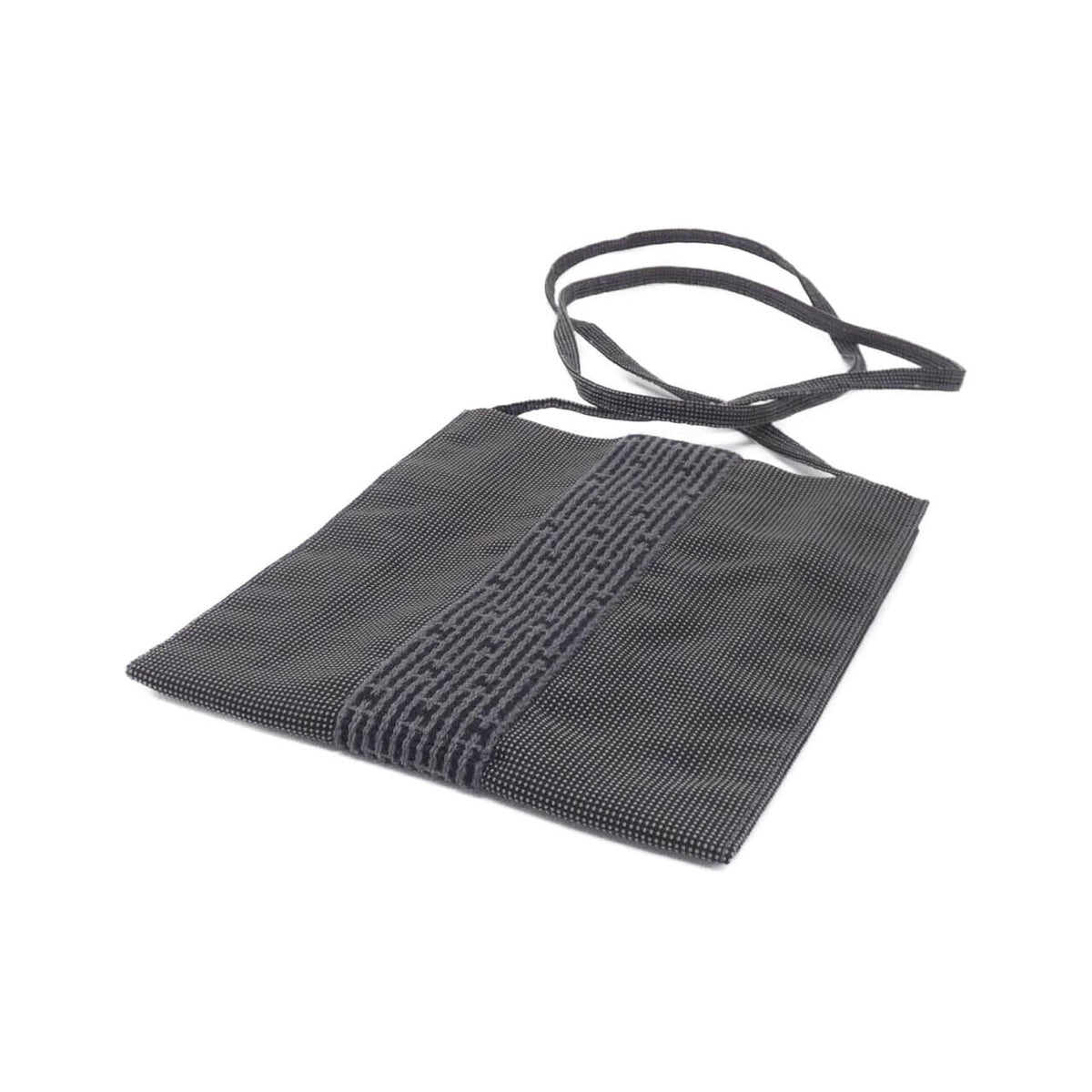 Hermes Herline Canvas Shoulder Bag