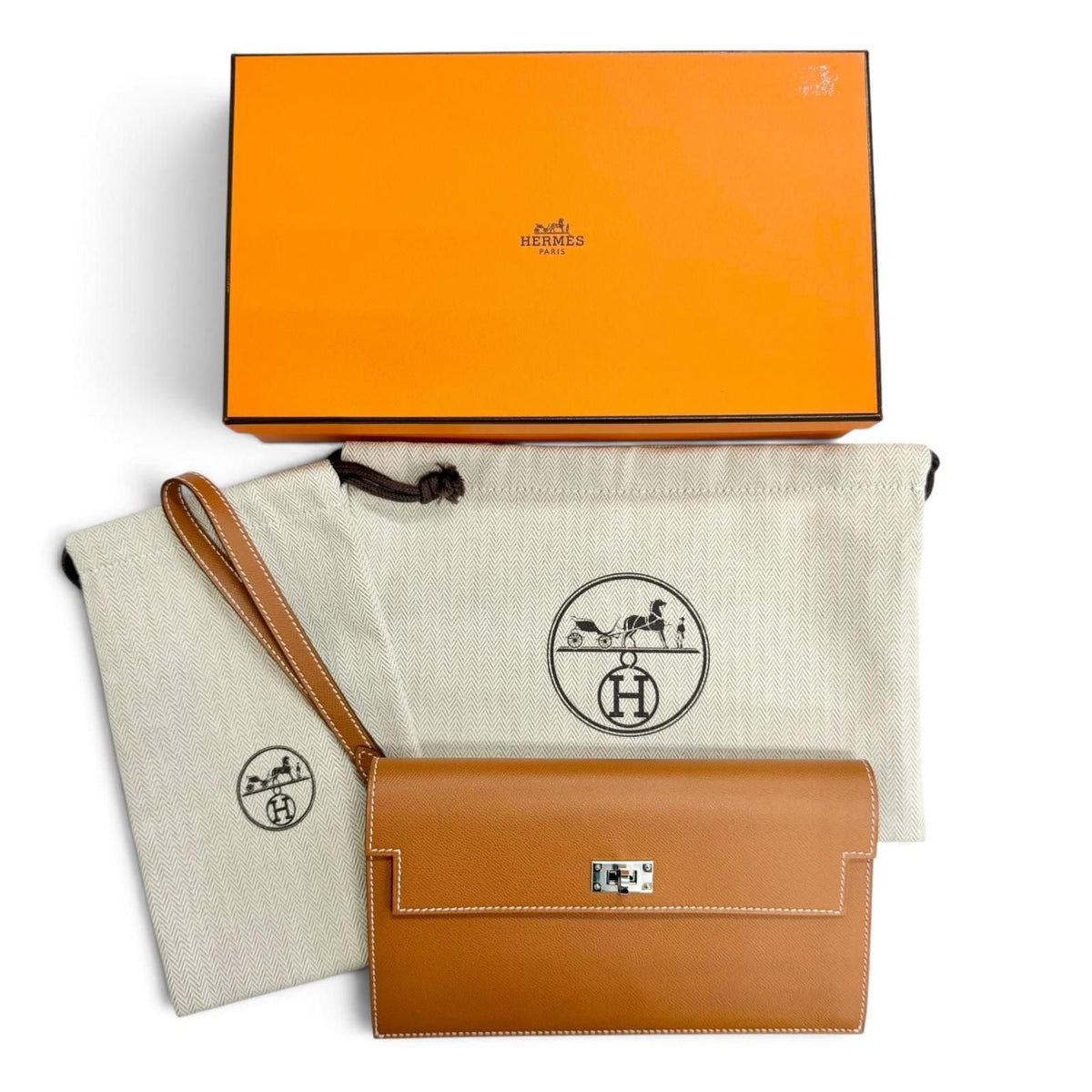 Hermes Kelly Pocket Long Wallet