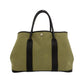 Hermes Garden Party PM Toile Officier Veau Buffalo Handbag