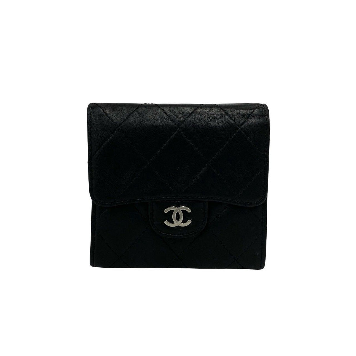 Chanel Matelasse Lambskin Trifold Wallet