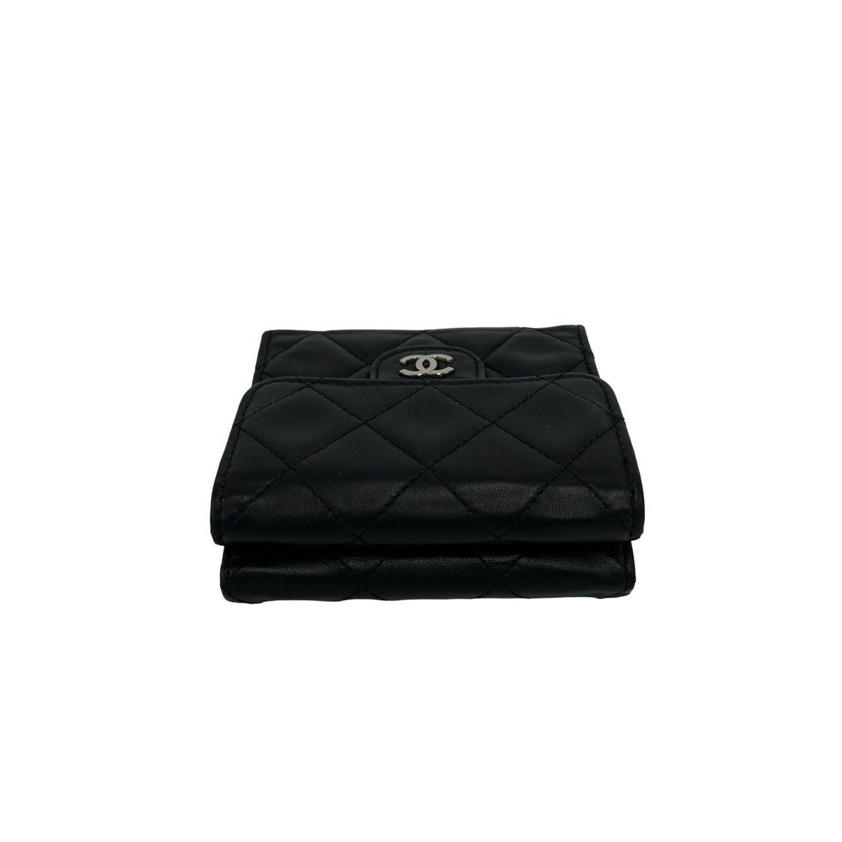 Chanel Matelasse Lambskin Trifold Wallet