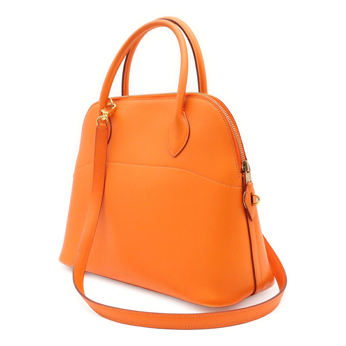 Hermes Bolide31 Leather Handbag