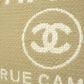 Chanel Deauville Mixed Fiber Tote Bag