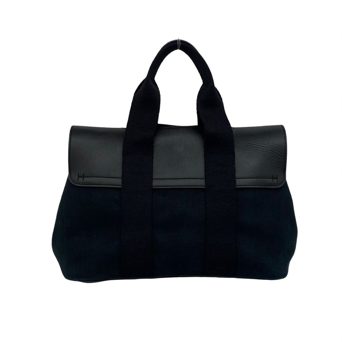 Hermes Valparaiso PM Toile Chevron Tote Bag