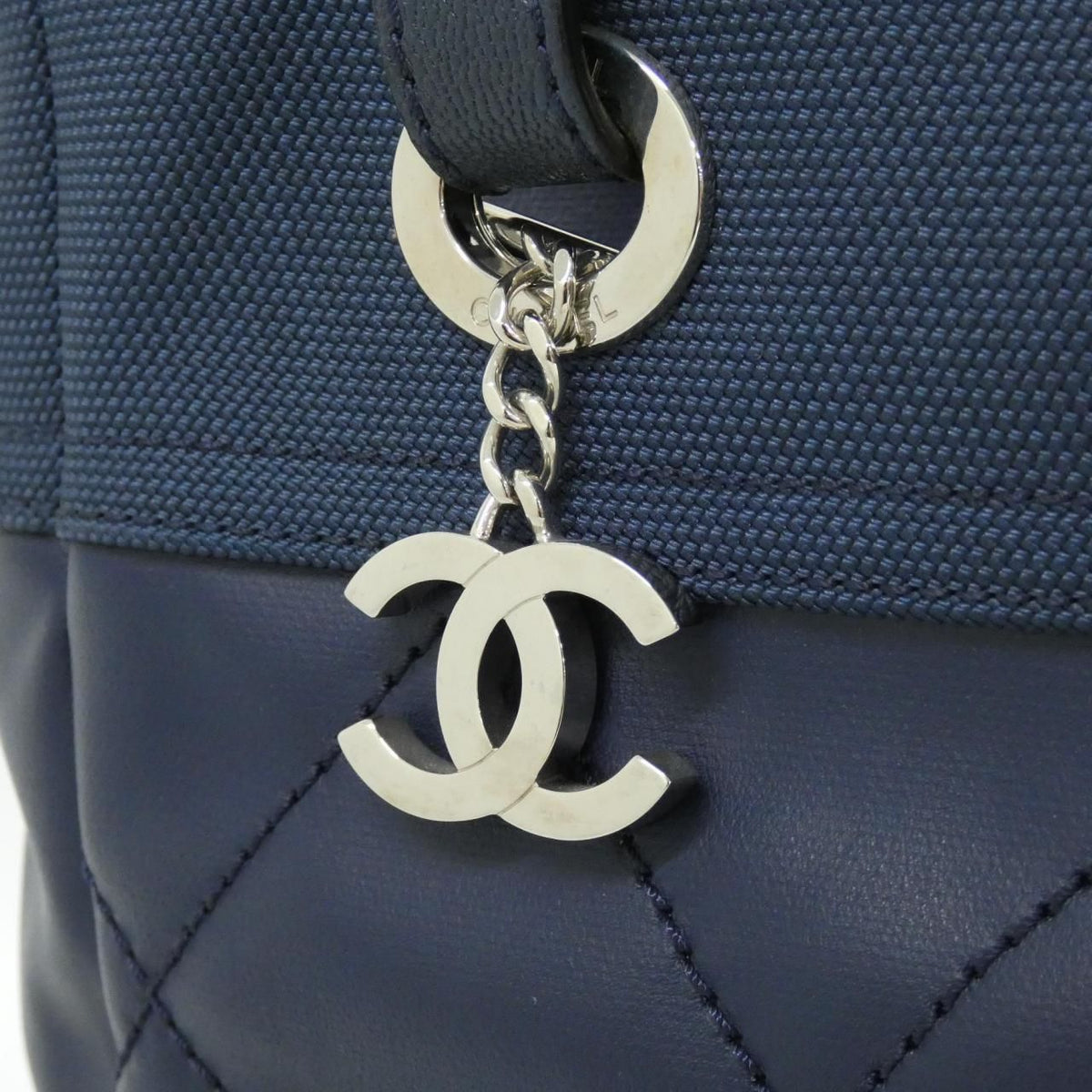 Chanel Paris Biarritz Canvas Tote Bag