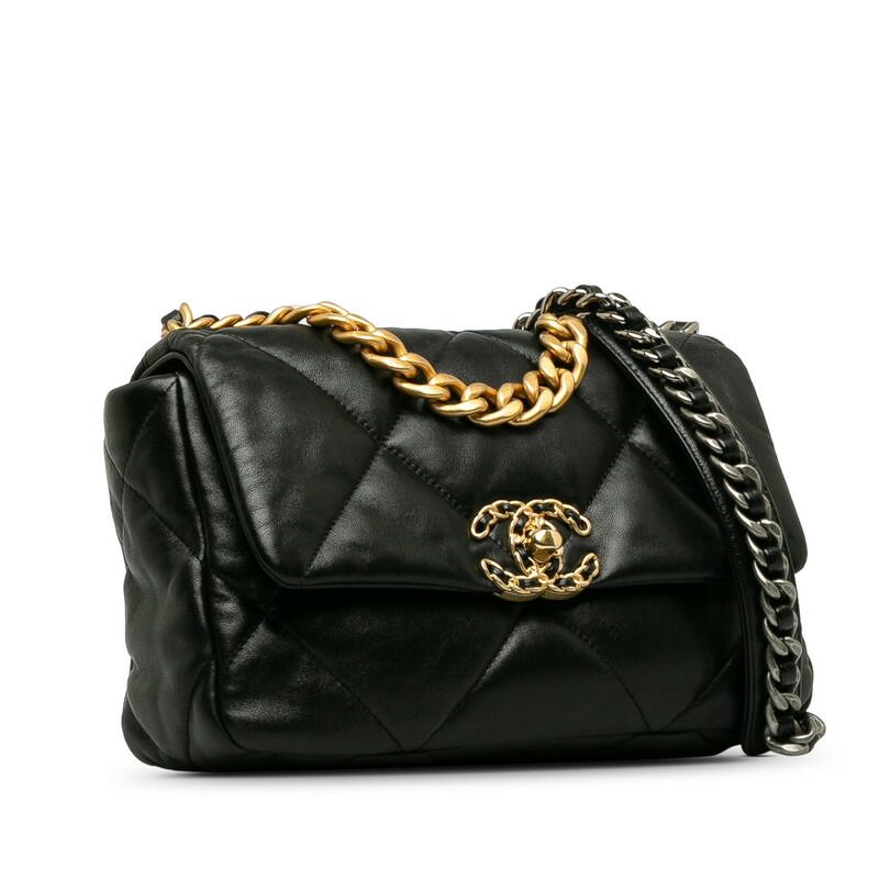 Chanel 19 Lambskin Shoulder Bag