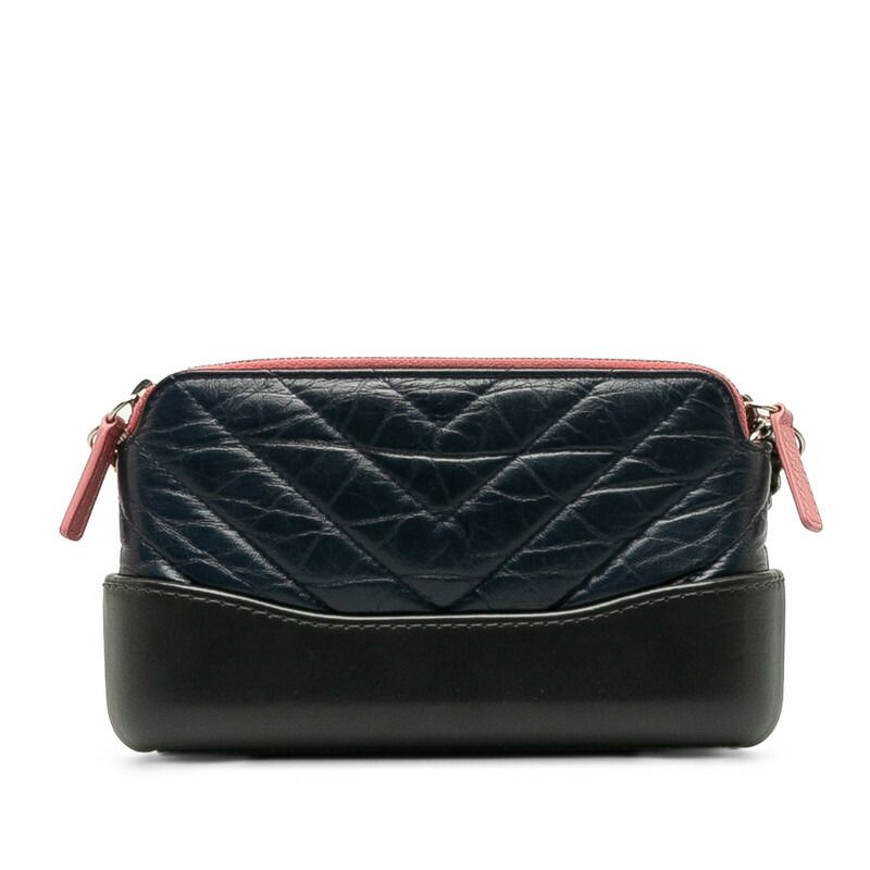 Chanel Gabrielle Quilting Leather Chain Wallet Shoulder Bag