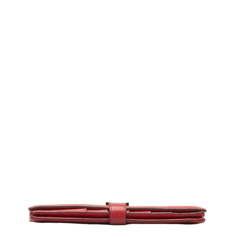 Herm s B arn Soufflet Leather Long Wallet