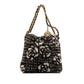 Chanel Camellia Coco Mark Logo Cotton 2way Bag