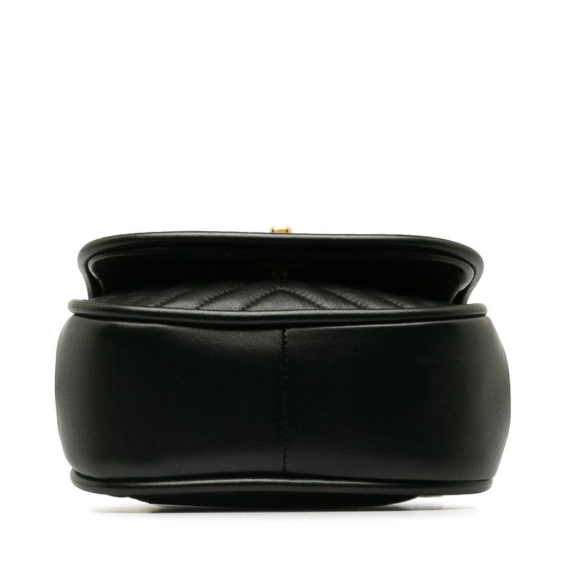 Chanel Coco Mark V Stitch Leather Shoulder Bag