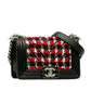 Chanel Boy Chanel Tweed Leather Shoulder Bag