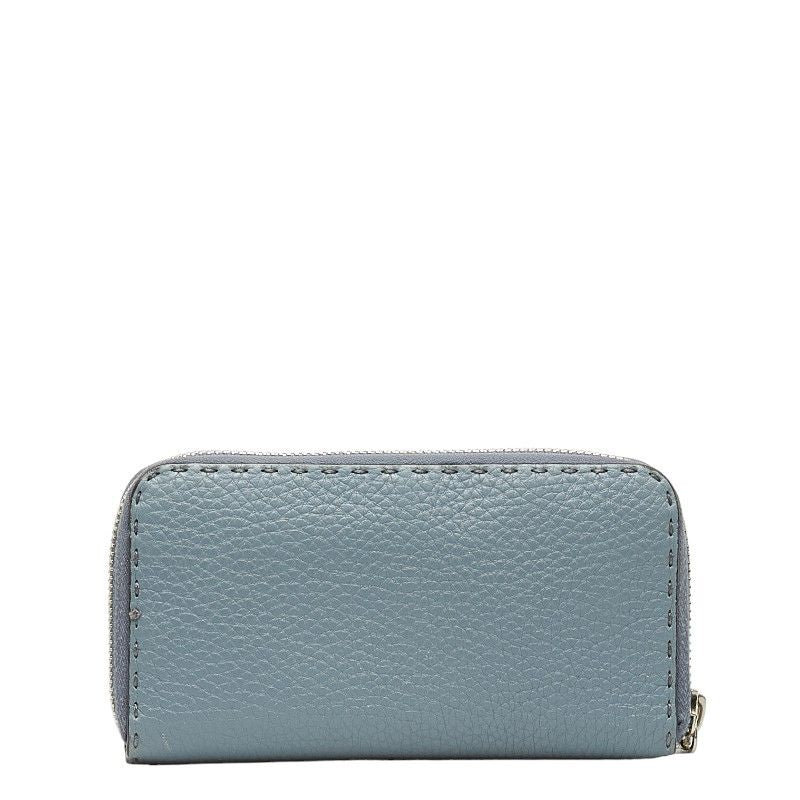 FENDI Selleria Leather Long Wallet